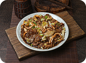 간장오징어제육볶음